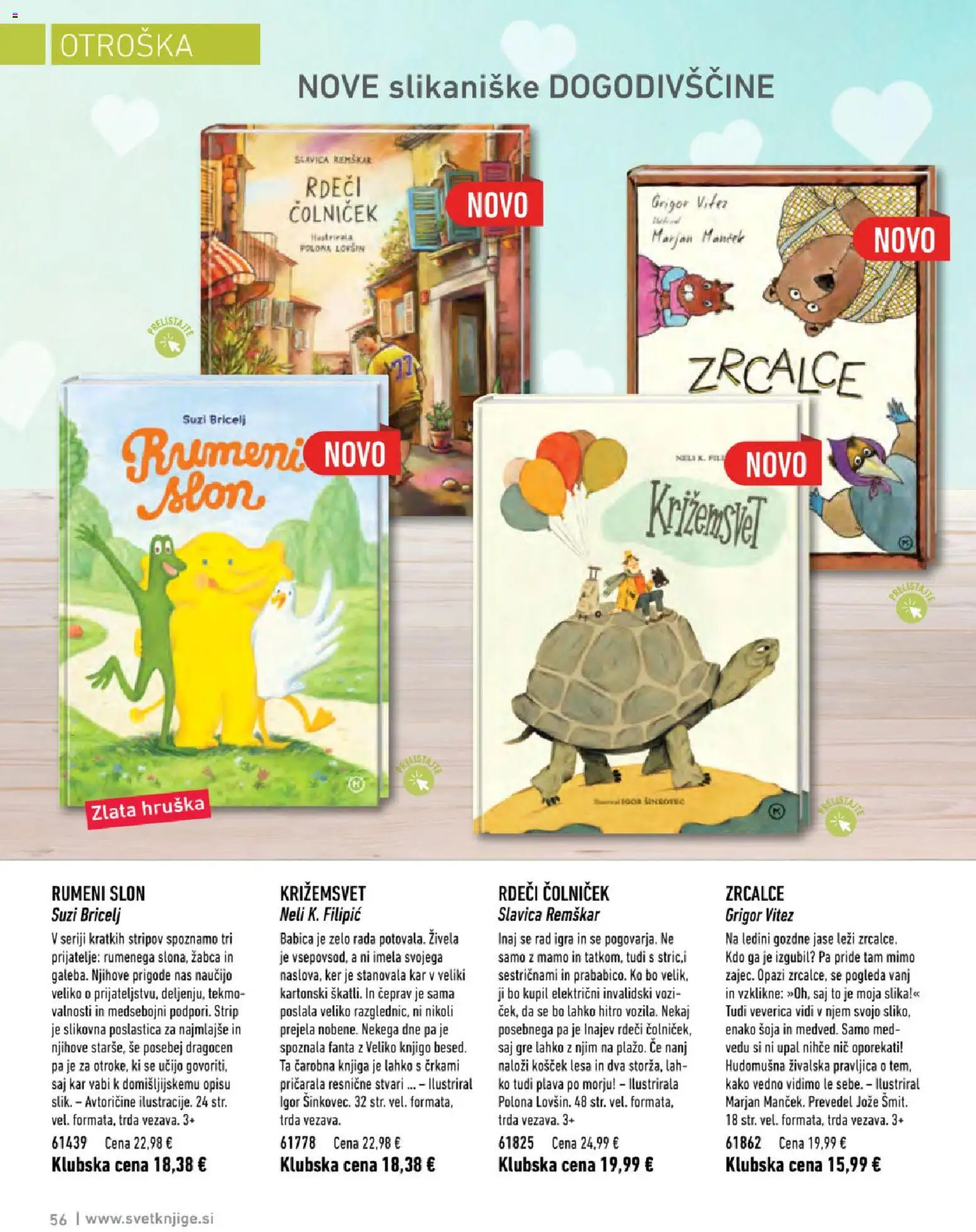Novi Mladinska Knjiga katalog ponudbe – veljaven od 01.04.2026 | Stran: 57 | Izdelki: Hruska, Igra, Knjiga