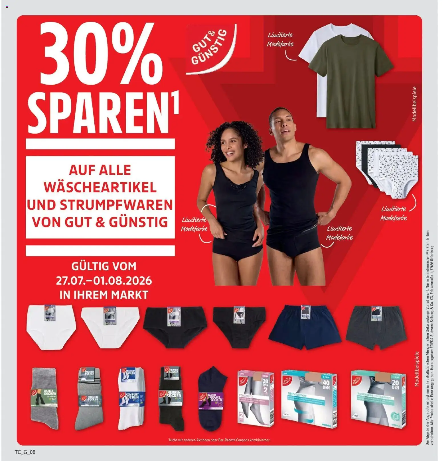 Marktkauf Prospekt Kirchheim – gültig ab 27.07.2026 | Seite: 40 | Produkte: Socken