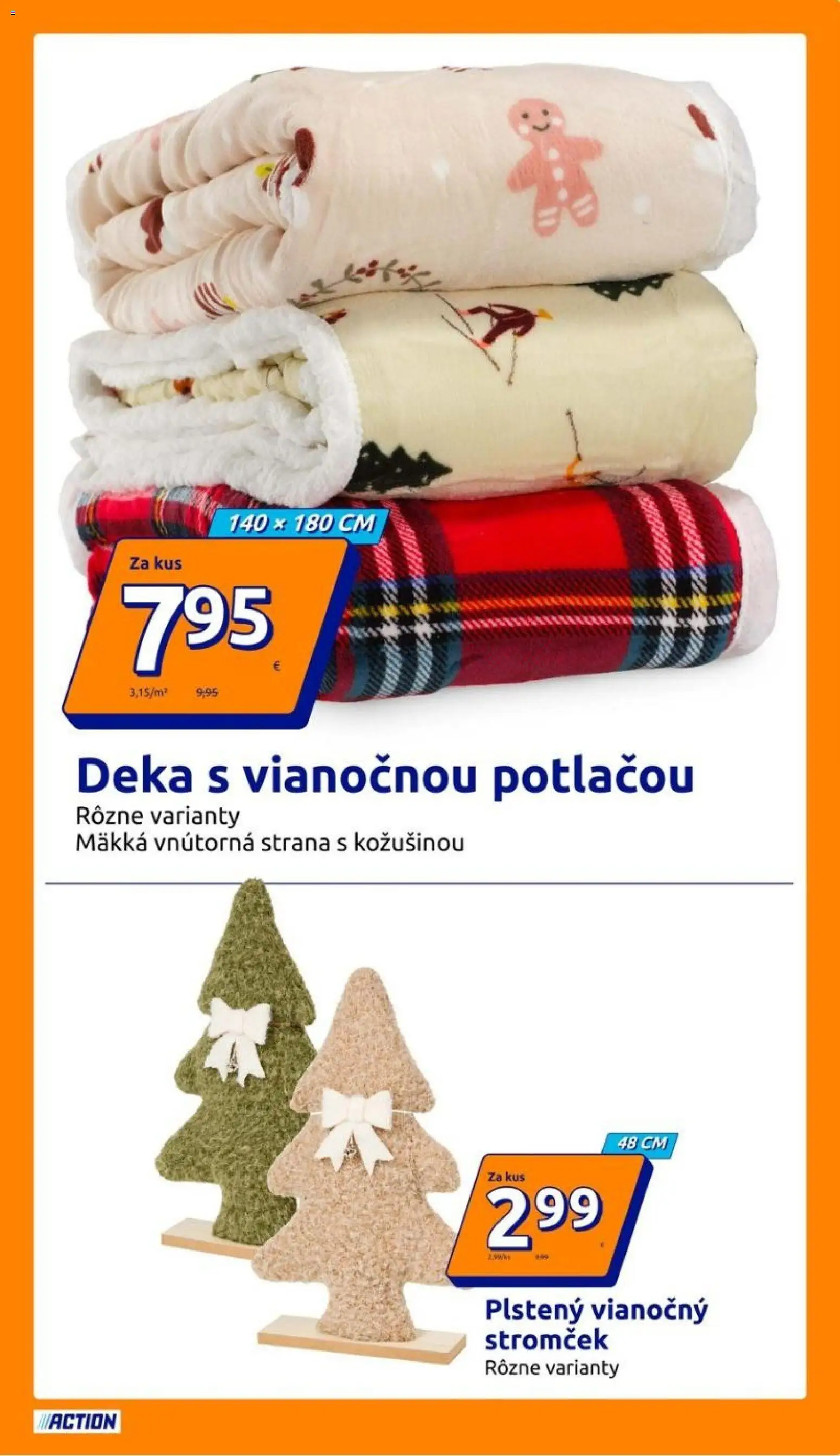 Nové Action akcie – leták je platný od 28.10.2026 | Strana: 7 | Produkty: Vianočný stromček