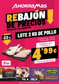 Vista previa AhorraMas folleto válido desde el 22/10/2026