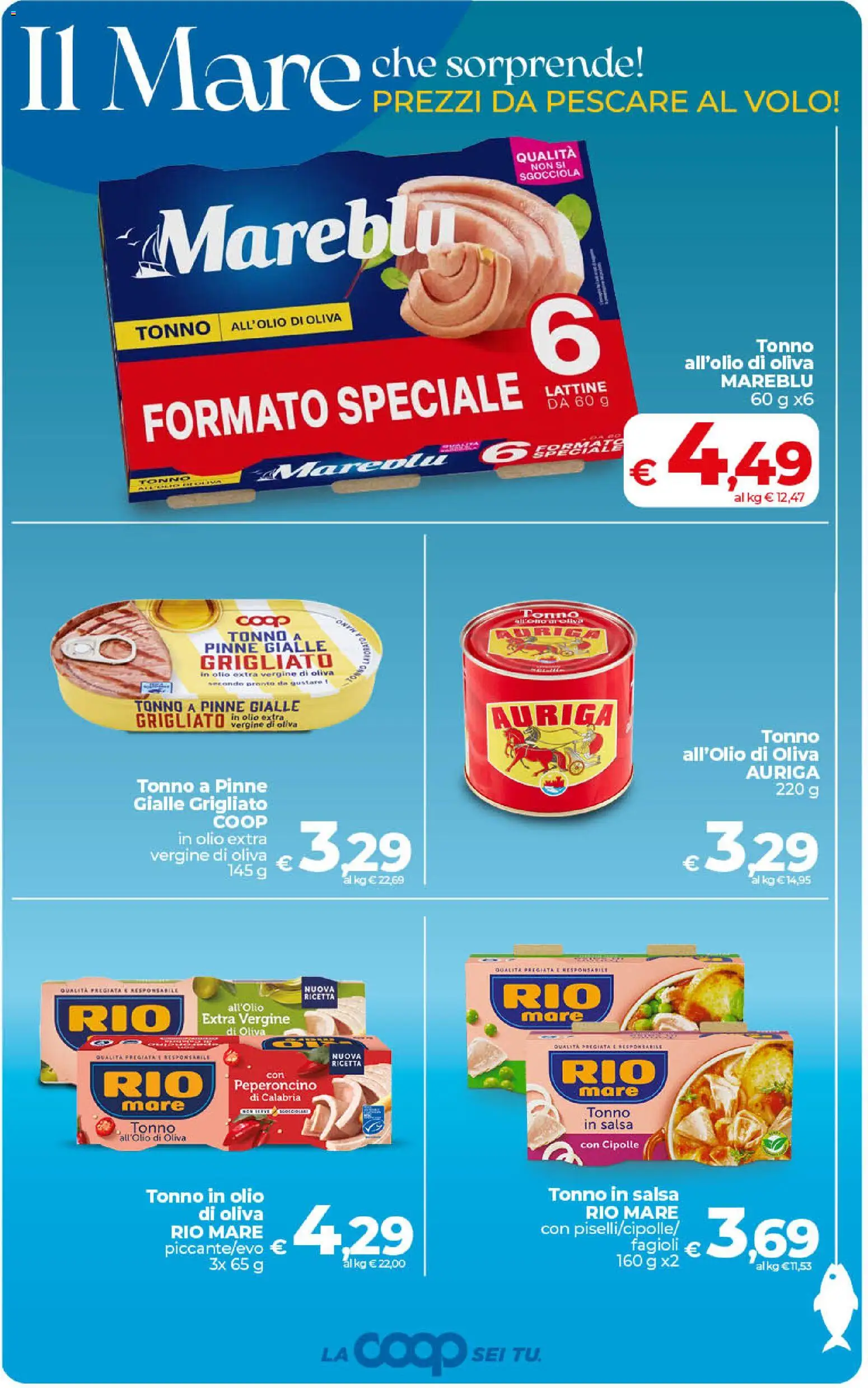 Volantino COOP del 30/06/2026 | Pagina: 5 | Prodotti: Olio, Peperoncino, Tonno, Olio extra vergine