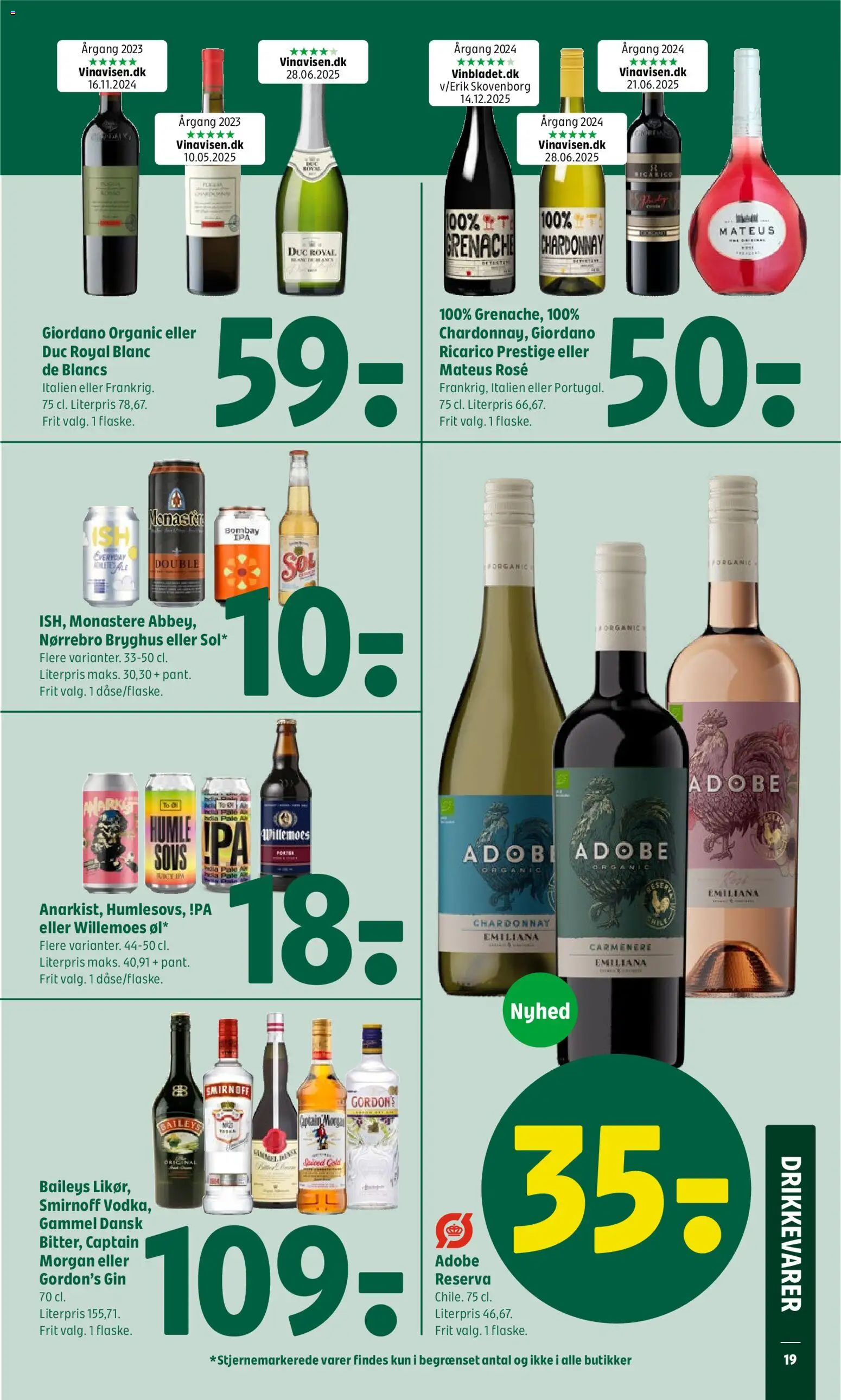 Coop 365 tilbudsavis – gyldig fra 14.05.2026 | Side: 23 | Produkter: Amendoins, Nuggets de frango, Gin