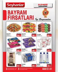 15.05.2026 tarihinden itibaren geçerli olan Seyhanlar Market kataloğu önizlemesi