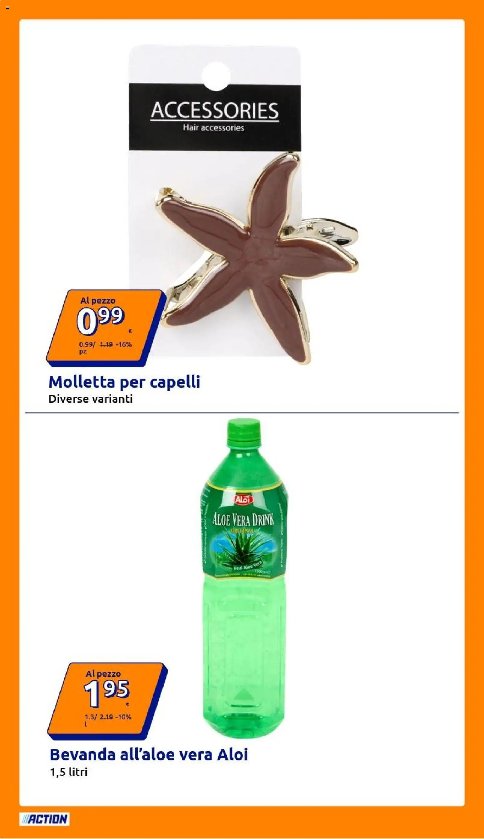 Volantino Action del 22/07/2026 | Pagina: 8 | Prodotti: Aloe vera
