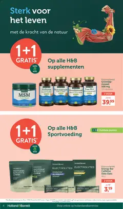 Holland & Barrett Folder / Publicité - Voorbeeld van een folder van Holland & Barrett, geldig van 05.05.2026 | Pagina: 4 | Producten: Ring, Supplementen, Zwarte Peper, Poeder