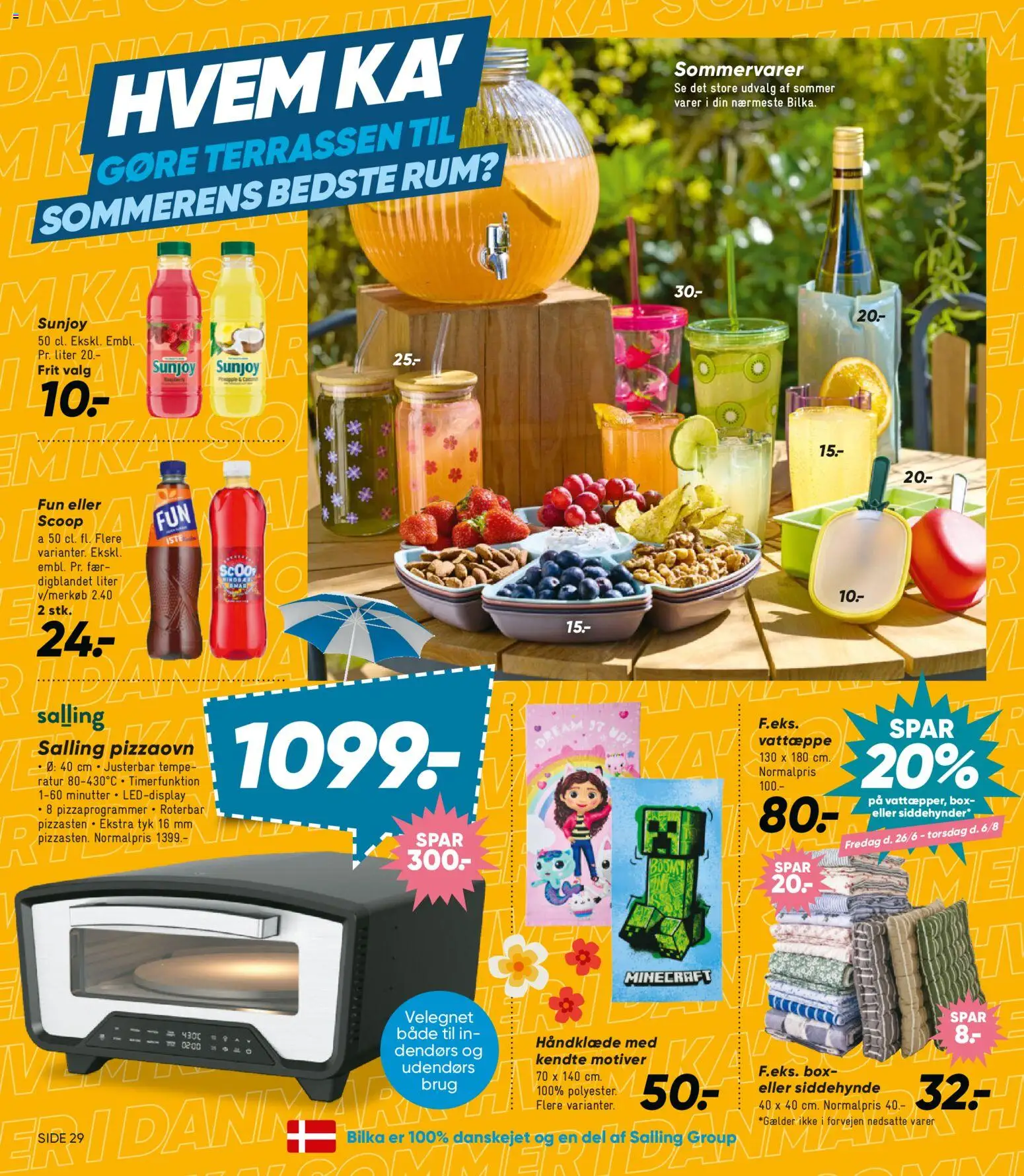Bilka tilbudsavis – gyldig fra 26/06/2026 | Side: 33 | Produkter: Iste, Håndklæde