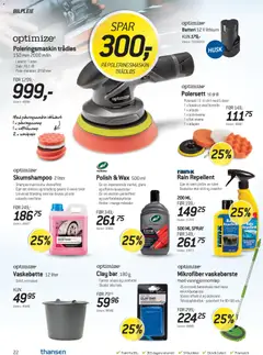 Forhåndsvisning av THANSEN kundeavis gyldig fra 26/06/2026 | Side: 22 | Produkter: Drill, Сушильные машины, Вермішель, Shampoo