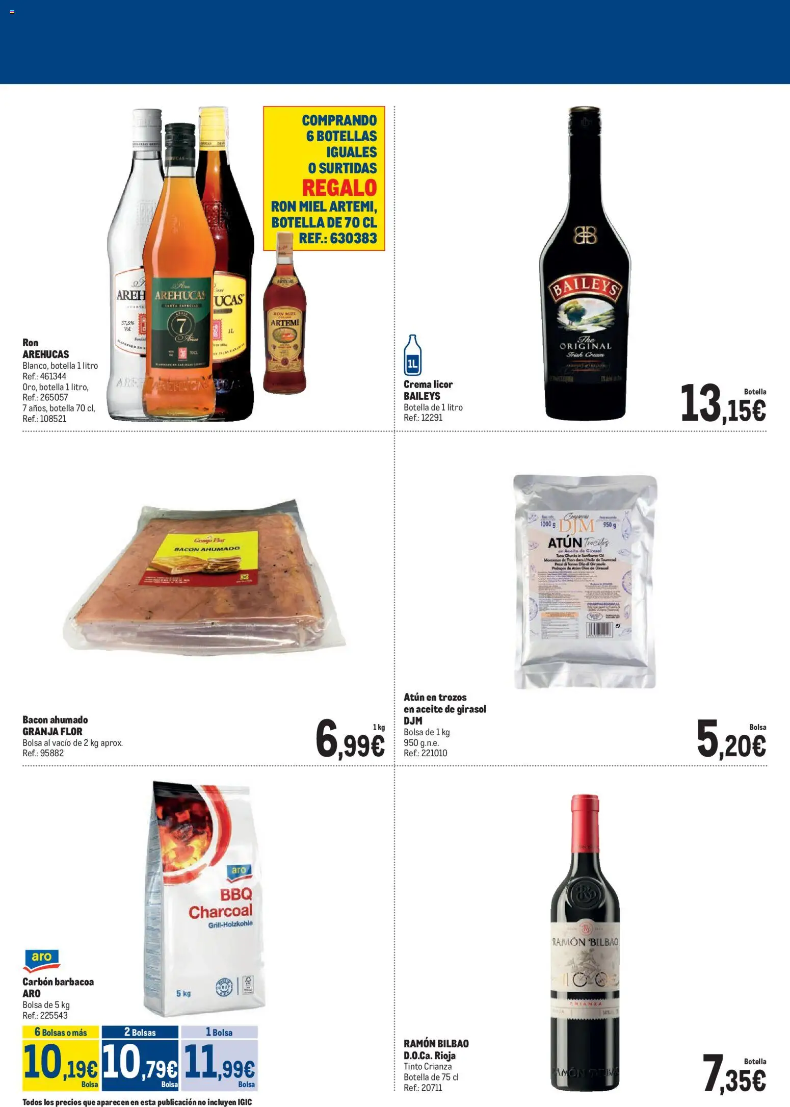 Makro Fiestas San Juan Telde │ válido desde el 06.06.2026 | Página: 3 | Productos: Licor, Ron, Aceite, Aceite de girasol
