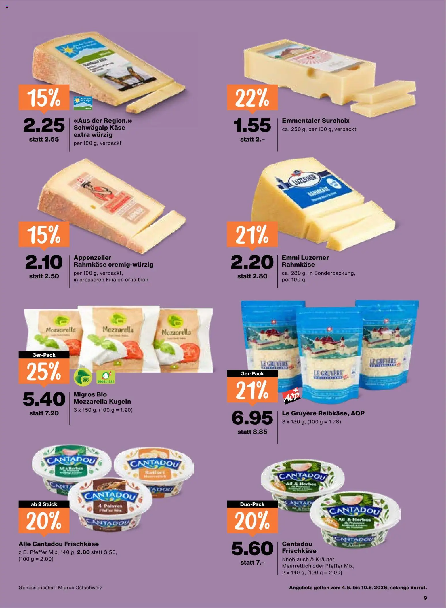 Migros aktionen – gültig ab 04.06.2026 | Seite: 9