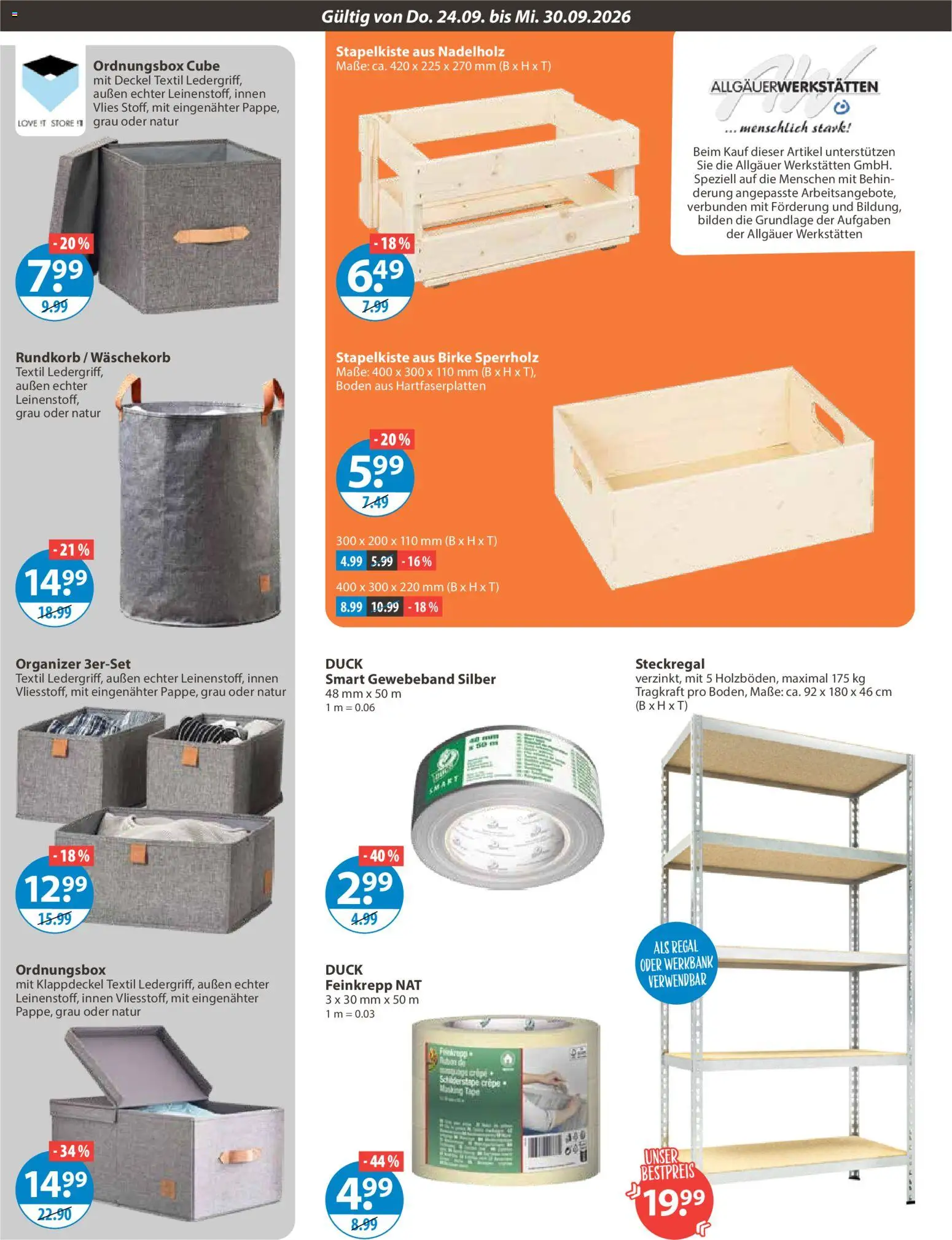 V-Markt Angebote – gültig ab 24.09.2026 | Seite: 16 | Produkte: Regal