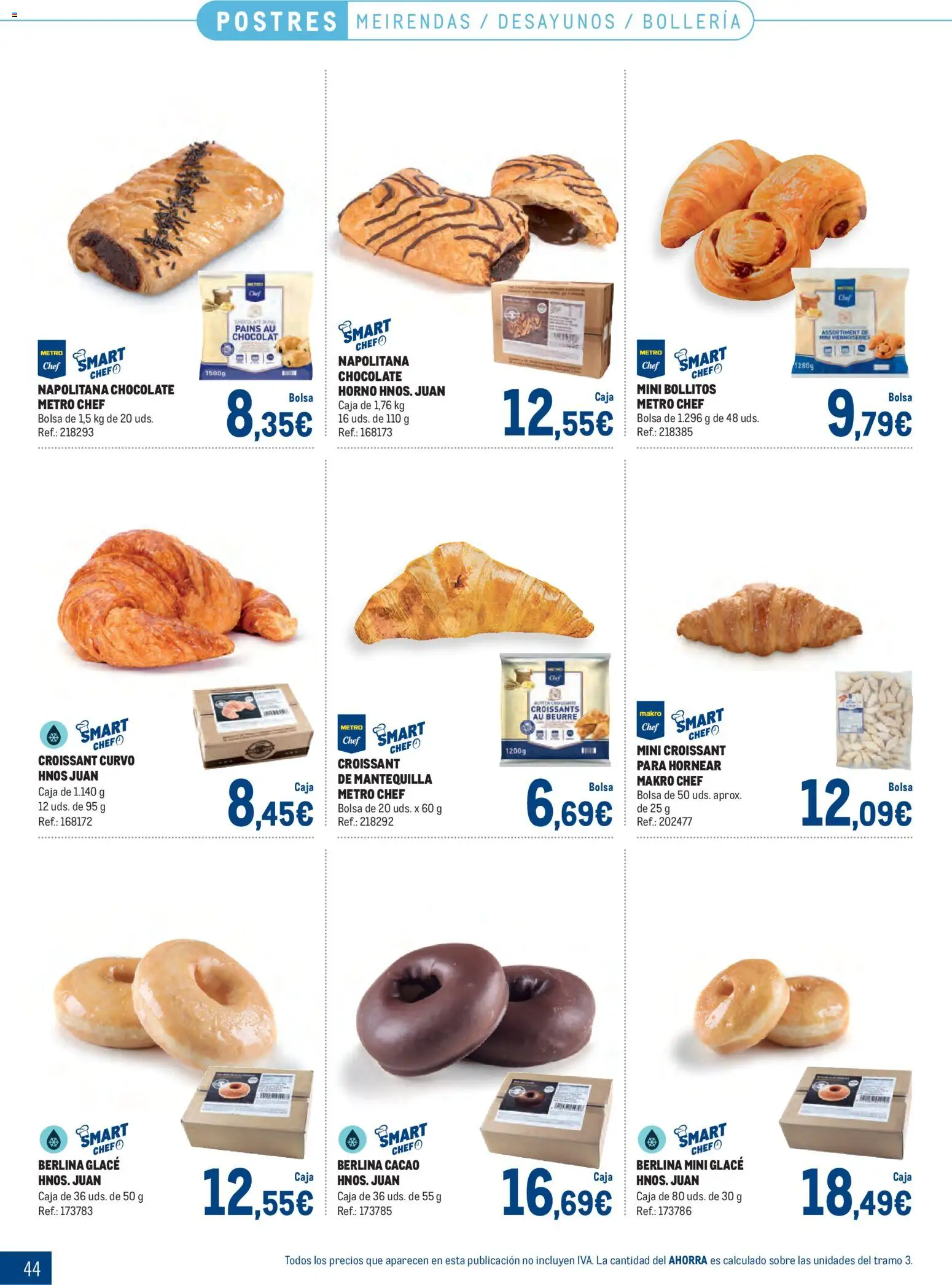Makro Congelados Levante 2 │ válido desde el 04.05.2026 | Página: 44 | Productos: Bolsa, Συσκευή ροής, Φρυγανιές σικάλεως, Caja