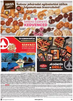 Spar akciós újság - amely érvényes a következő dátumtól: 2026.08.06. | Oldal: 19