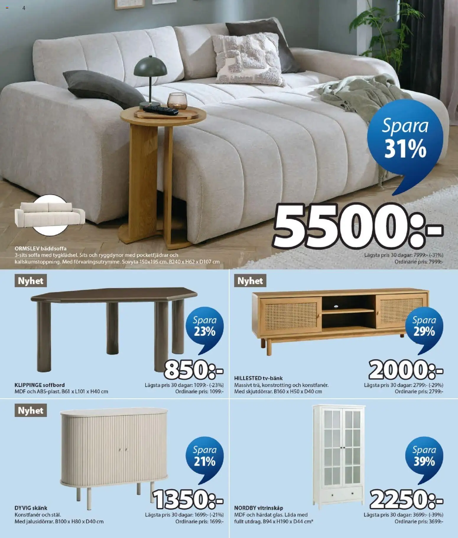 JYSK reklamblad aktuell från 24/08/2026 | Sida: 4