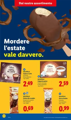 Anteprima del volantino GELATELLI Coppa al caffè, Con panna 280 g confezione valido a partire dal 13/07/2026 | Pagina: 8