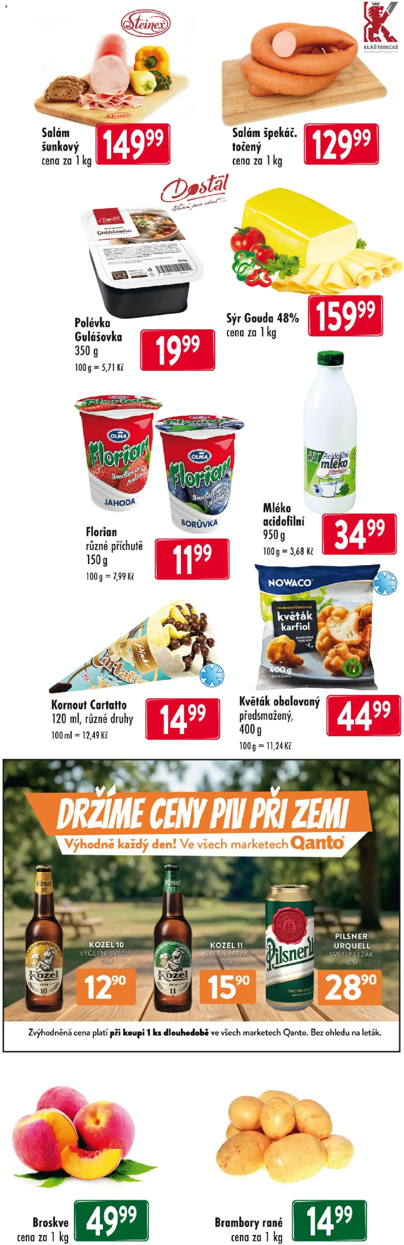 Astur & Qanto leták od 02.07.2026 | Strana: 3 | Produkty: Gouda, Mléko, Pilsner, Brambory