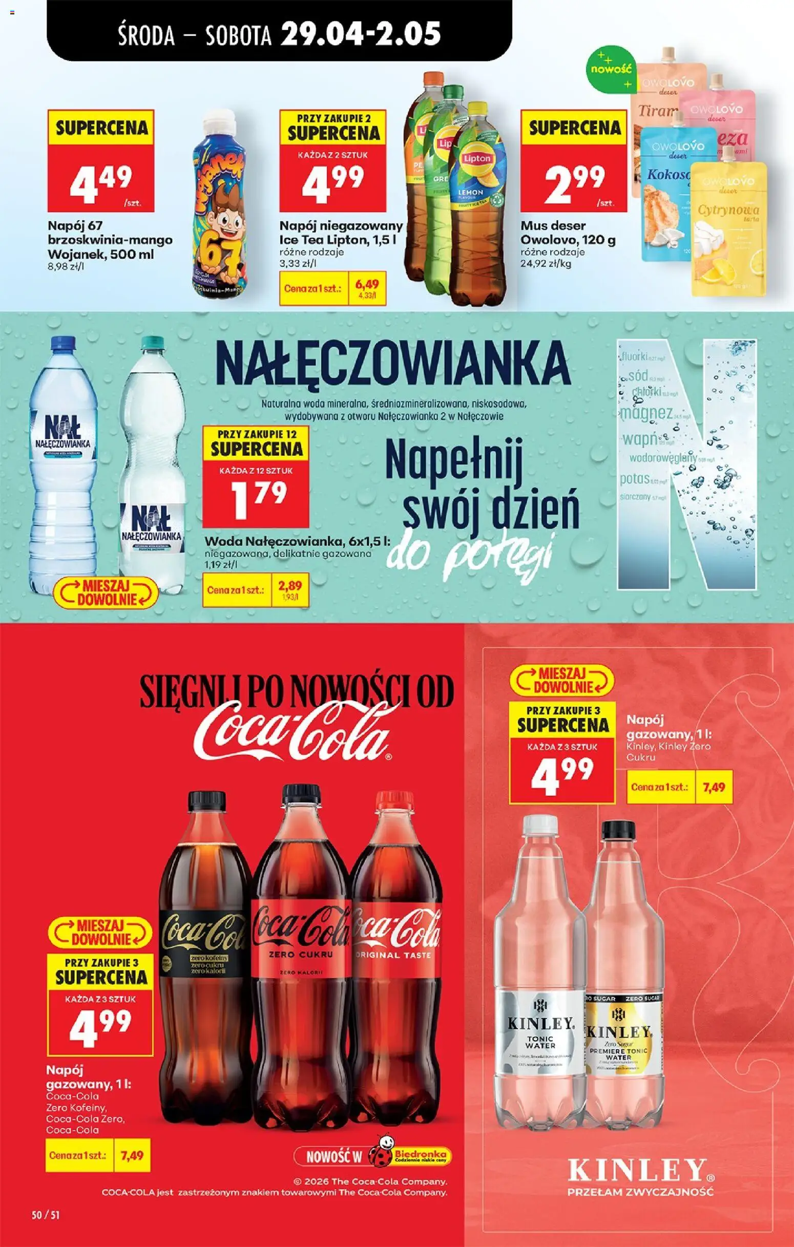 Biedronka Polsko leták - Codziennie niskie ceny od 29.04.2026 - akční ...
