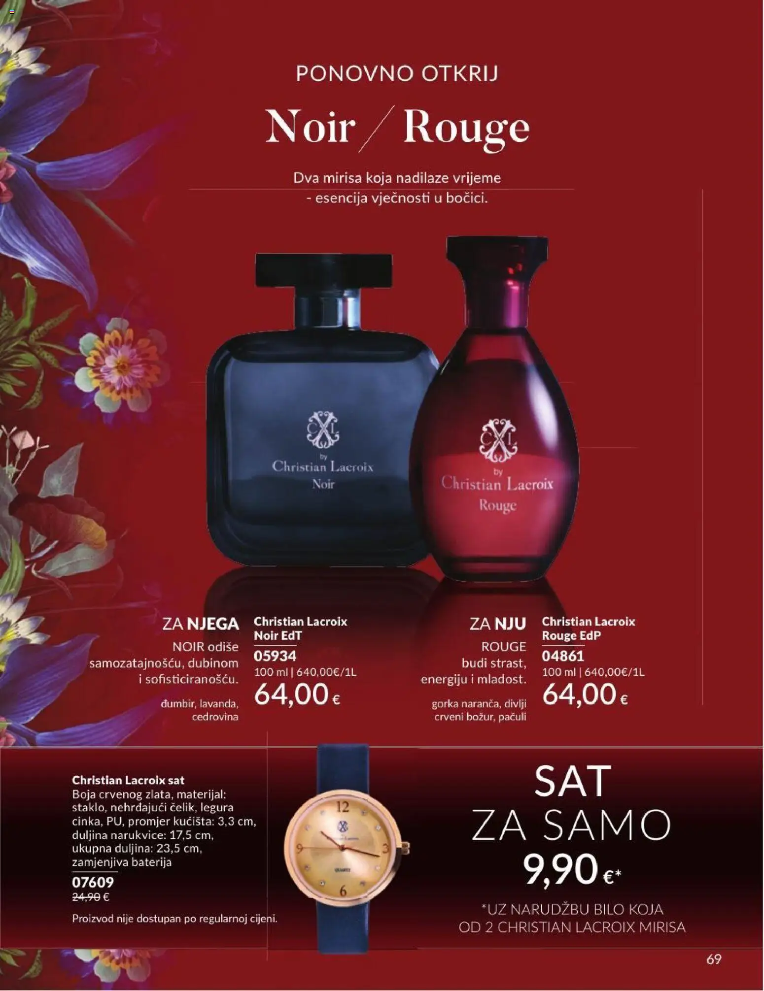 Avon katalog | vrijedi od 30.06.2026 | Stranica: 69 | Proizvodi: Baterija, Sat