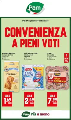 Anteprima del volantino PAM volantino valido a partire dal 27/08/2026