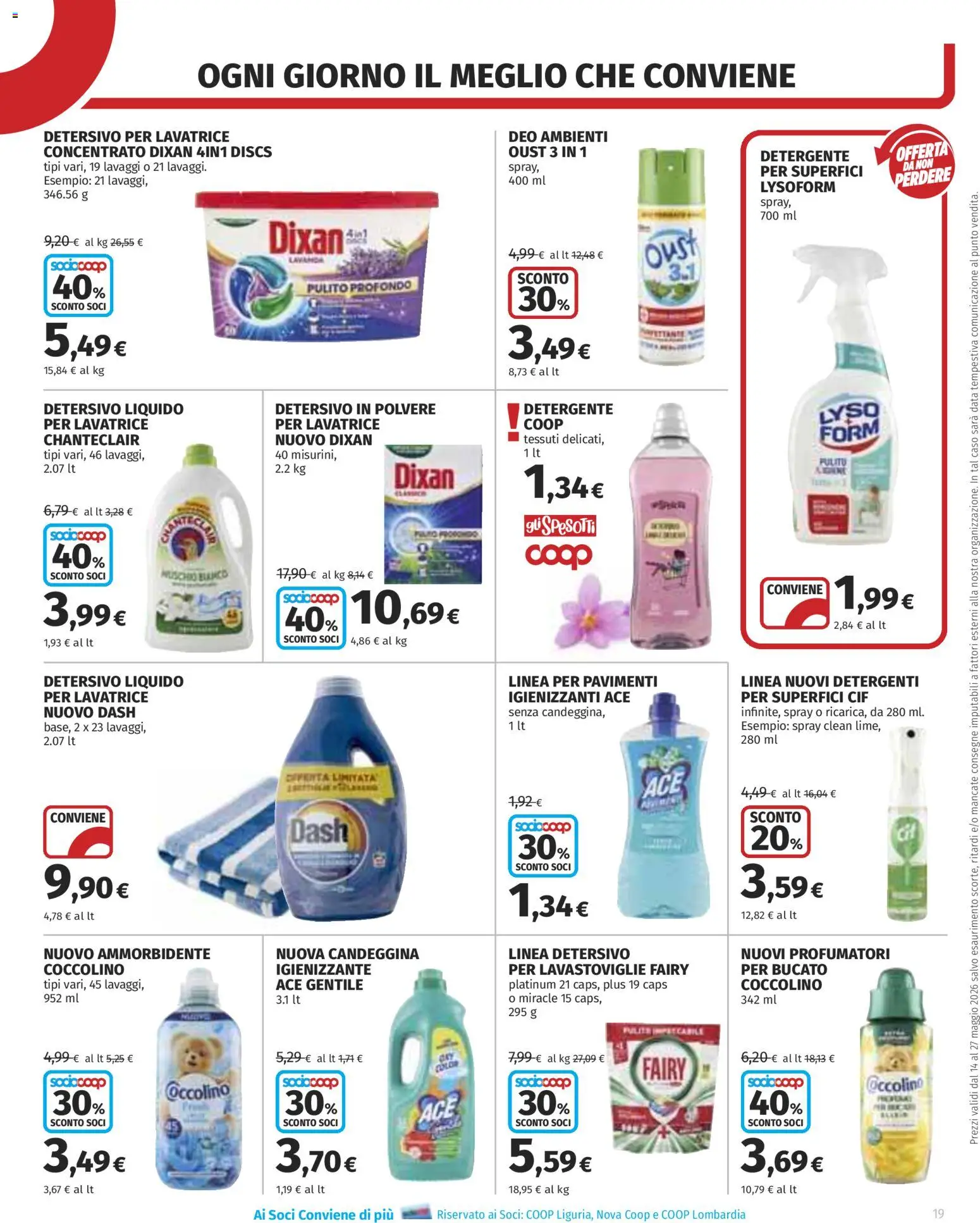Volantino COOP del 14.05.2026 | Pagina: 19