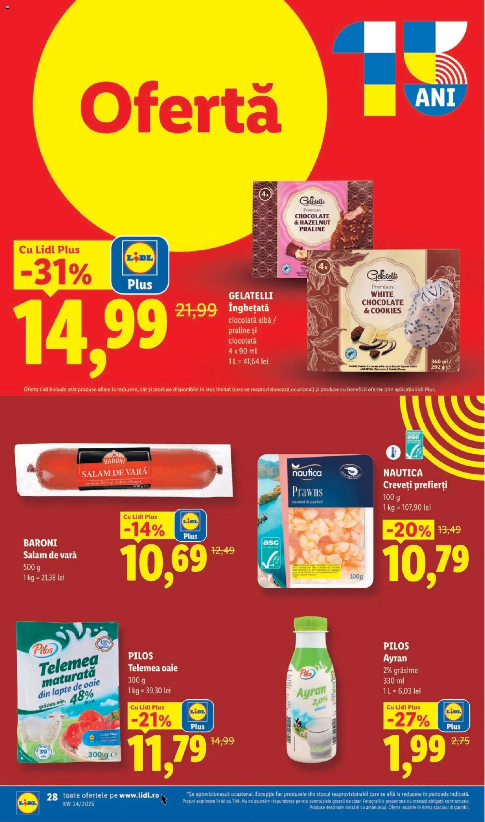 Noul catalog Lidl – valabil de la 08.06.2026 | Pagină: 28