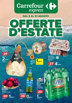 Anteprima del volantino Carrefour volantino Express valido a partire dal 03/08/2026