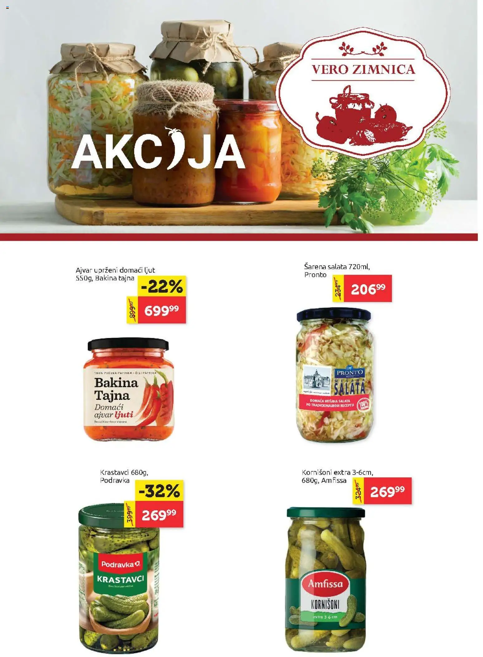 SuperVERO katalog - važi od 01.10.2026 | Strana: 30 | Proizvode: Ajvar, Pečena paprika, Čili, Podravka