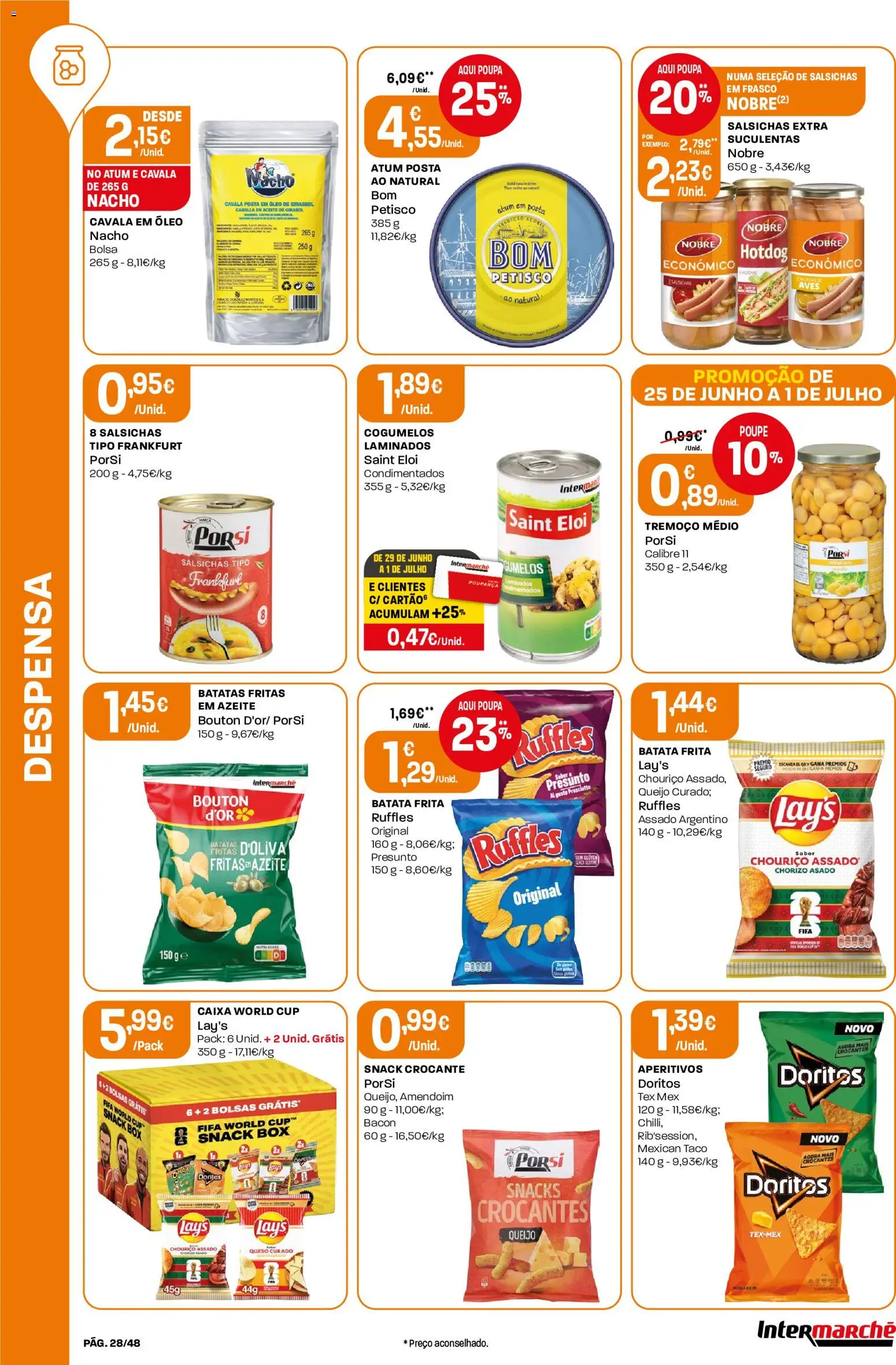 Intermarché folheto │ válido de 25/06/2026 | Página: 28