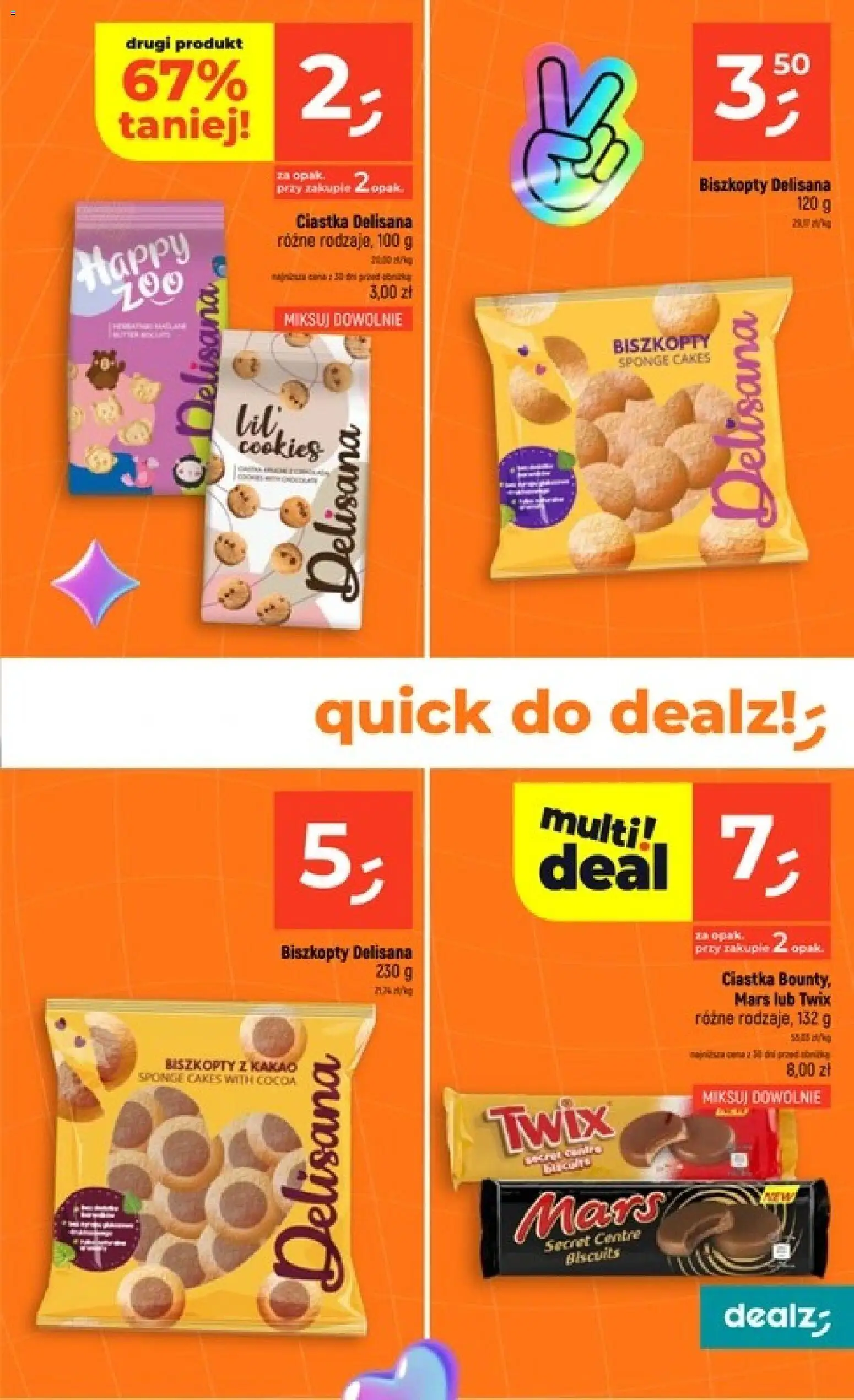 Dealz gazetka od 13.08.2026 | Strona: 15 | Produkty: Kakao, Biszkopty, Ciastka