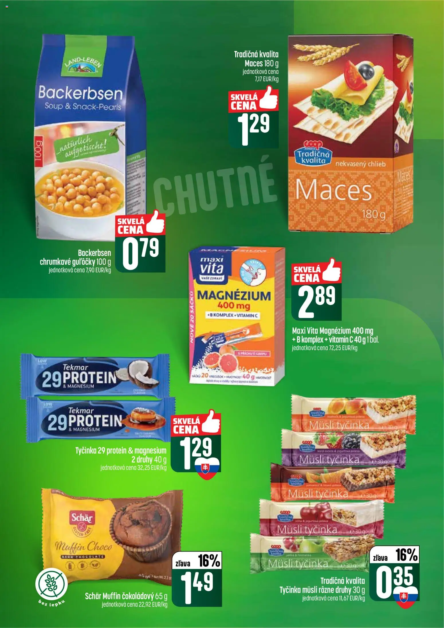 Nové COOP Jednota akcie – leták je platný od 14.05.2026 | Strana: 38