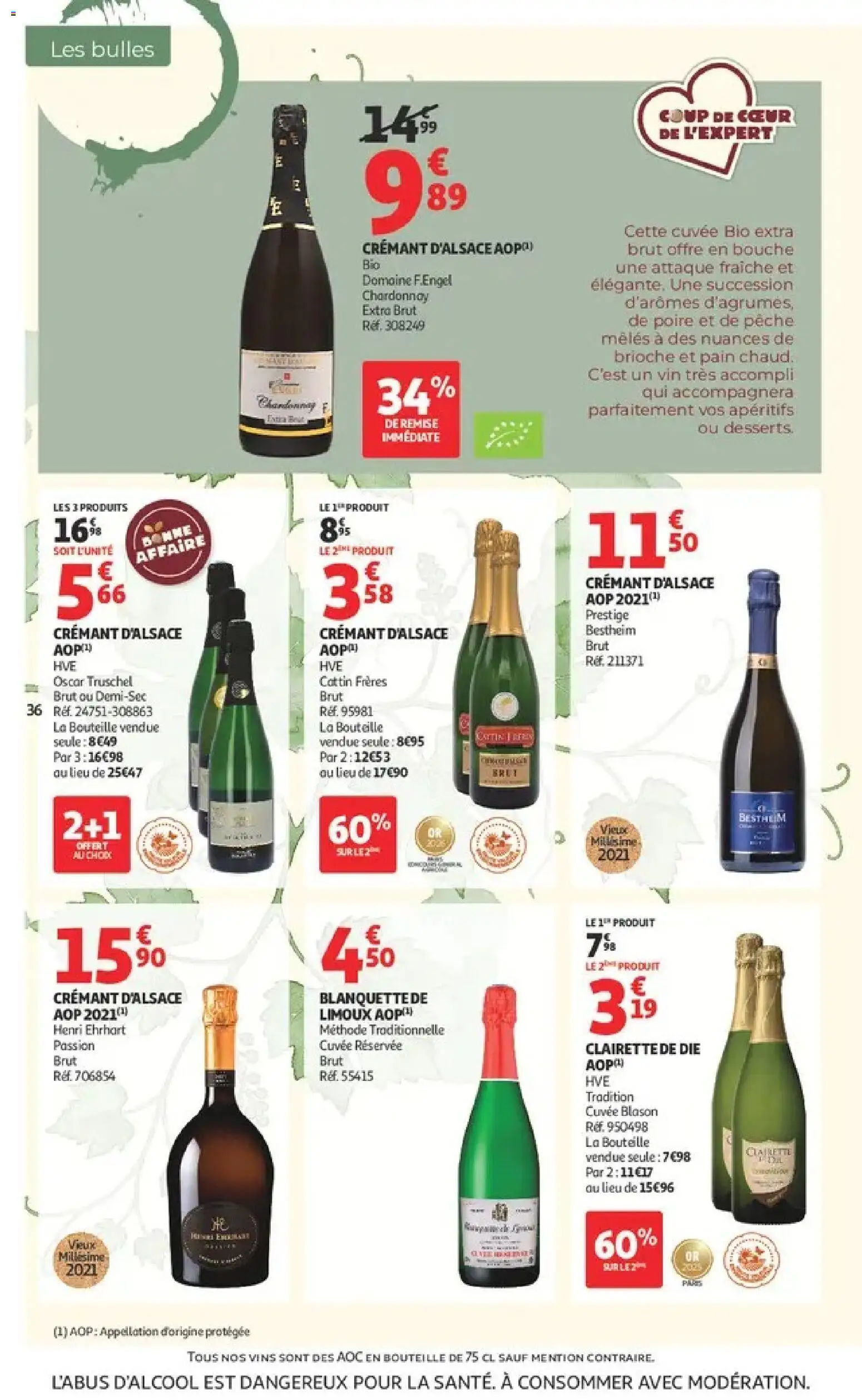 {H1} | Page: 36 | Produits: Pêche, Bouteille, Pain, Vin