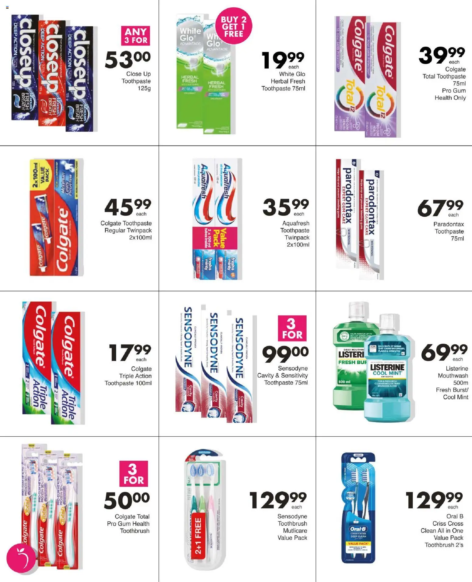 New Save catalogue – valid from 13/08/2026 | Page: 62 | Products: Toothpaste, Mouthwash, Toothbrush