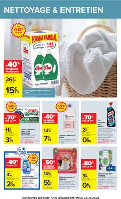 Carrefour - Prévisualisation de Gel nettoyant WC HARPIC, Power Plus : Explosion Marine, Parfum Frais, Original ou Power Aroma : Brise Marine & Fleur Blanche Jasmin & Fleur De Cerisier, Brise Tropicale & Fleur D'Oranger, 750 ml. valide à partir de 07/07/2026 | Page: 67