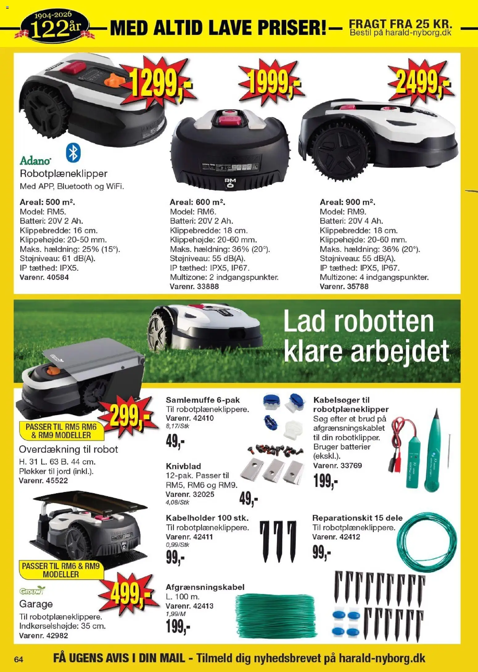 Harald Nyborg tilbudsavis – gyldig fra 11.06.2026 | Side: 68 | Produkter: Robot, Batterier, Batteri