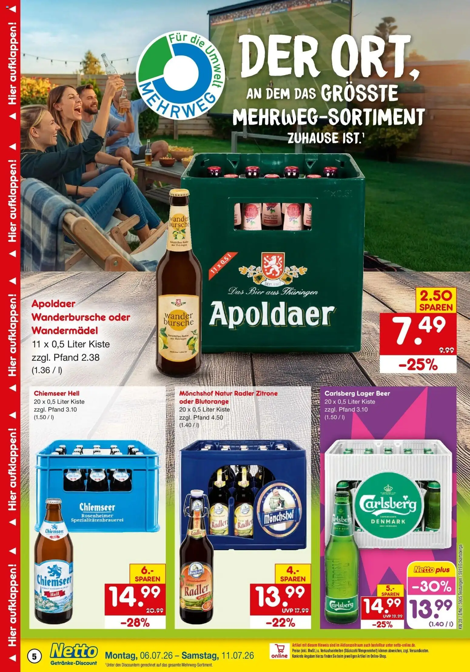 Netto Marken-Discount - Netto: Getränkeangebote – gültig ab 05.07.2026 | Seite: 5