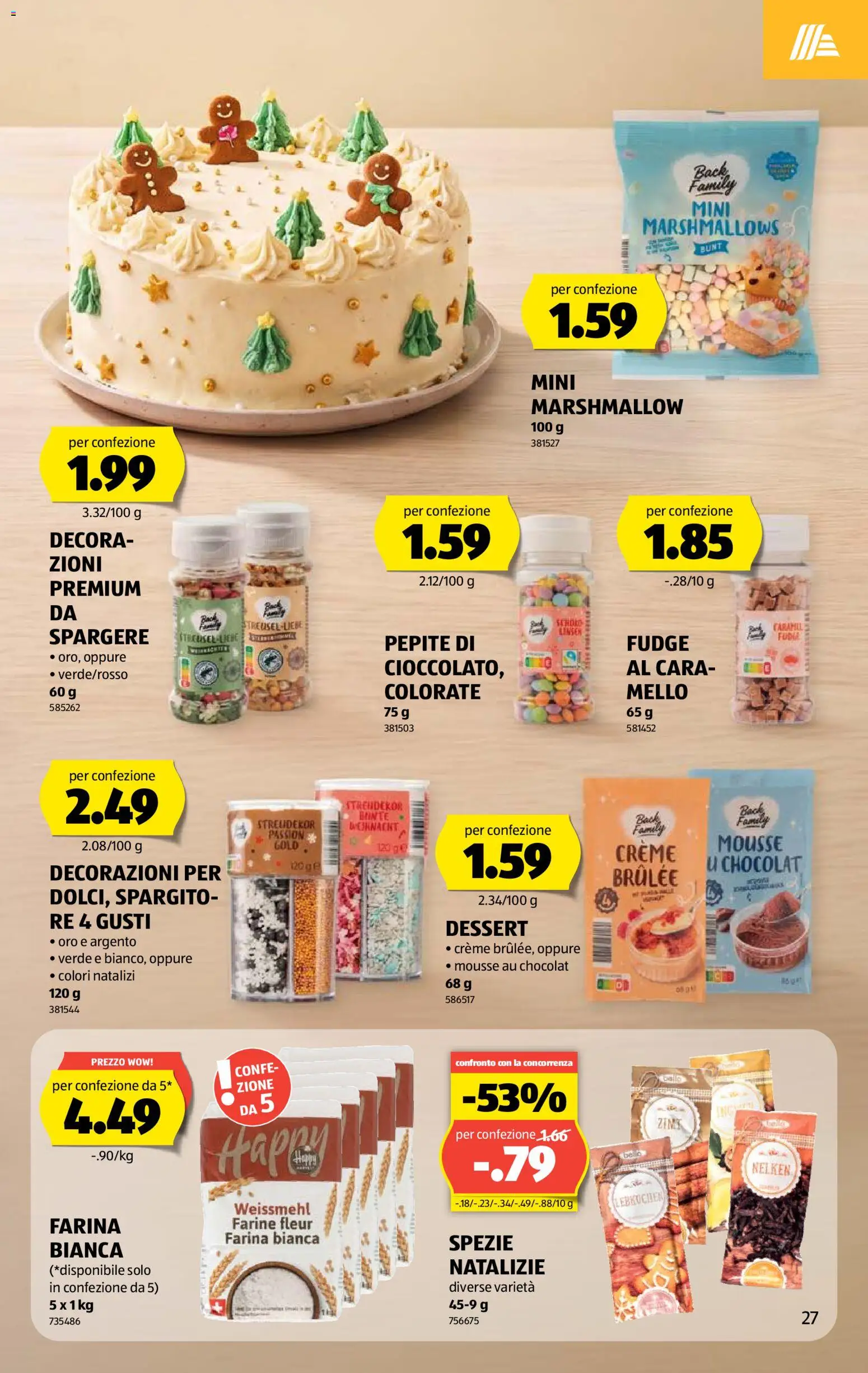Aldi aktionen IT – gültig ab 22.10.2026 | Seite: 27 | Produkte: Creme