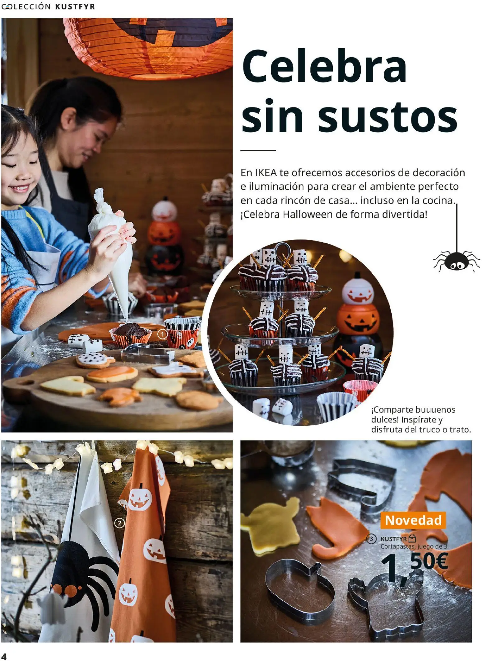 IKEA - Brochure colecciones │ válido desde el 25/08/2026 | Página: 4 | Productos: Té, Dulces, Iluminación, Decoración