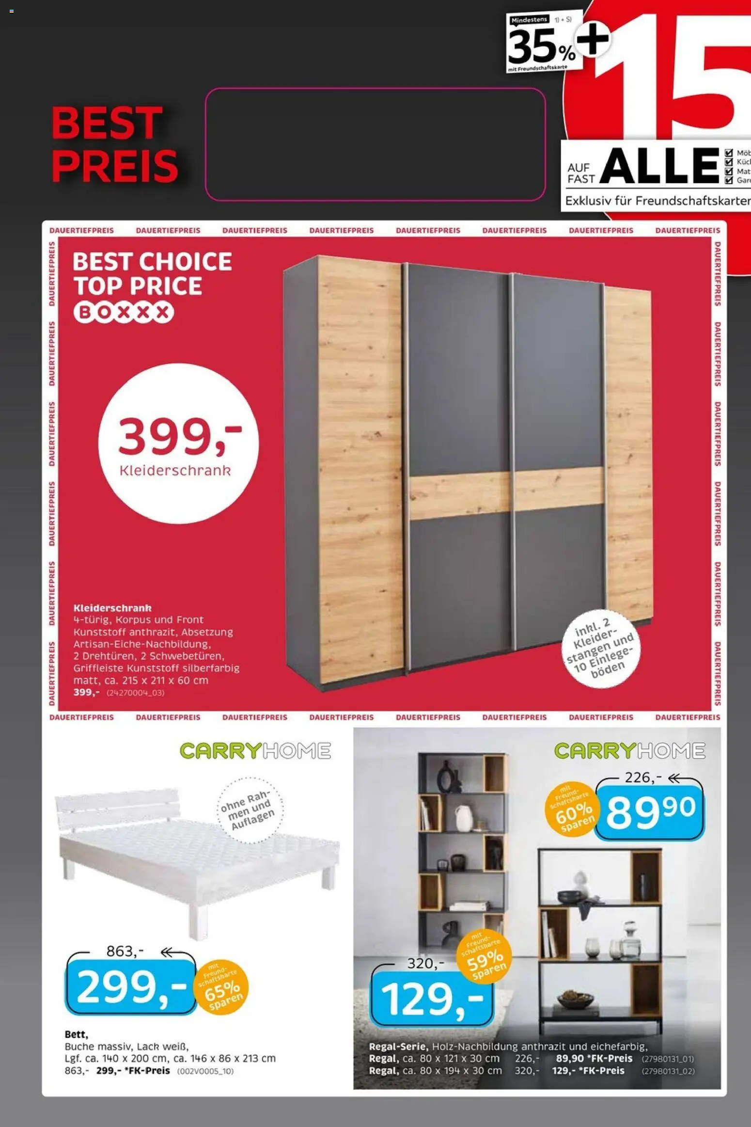 XXXLutz Marken Bestpreis – gültig ab 16.05.2026 | Seite: 6 | Produkte: Top, Kleiderschrank
