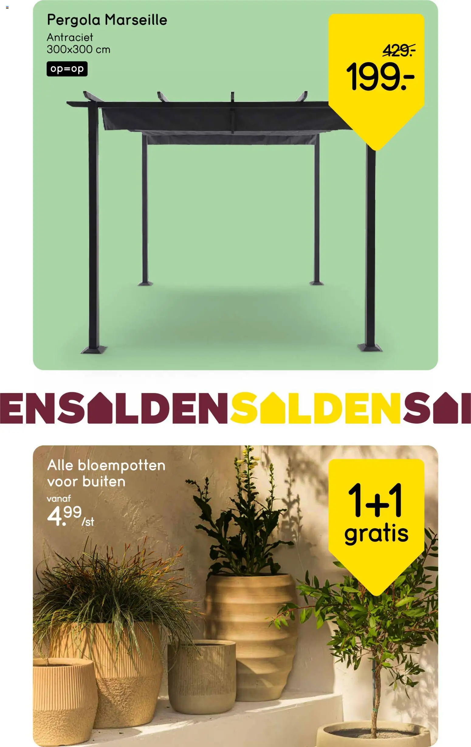 {H1} | Pagina: 23 | Producten: Bloempotten