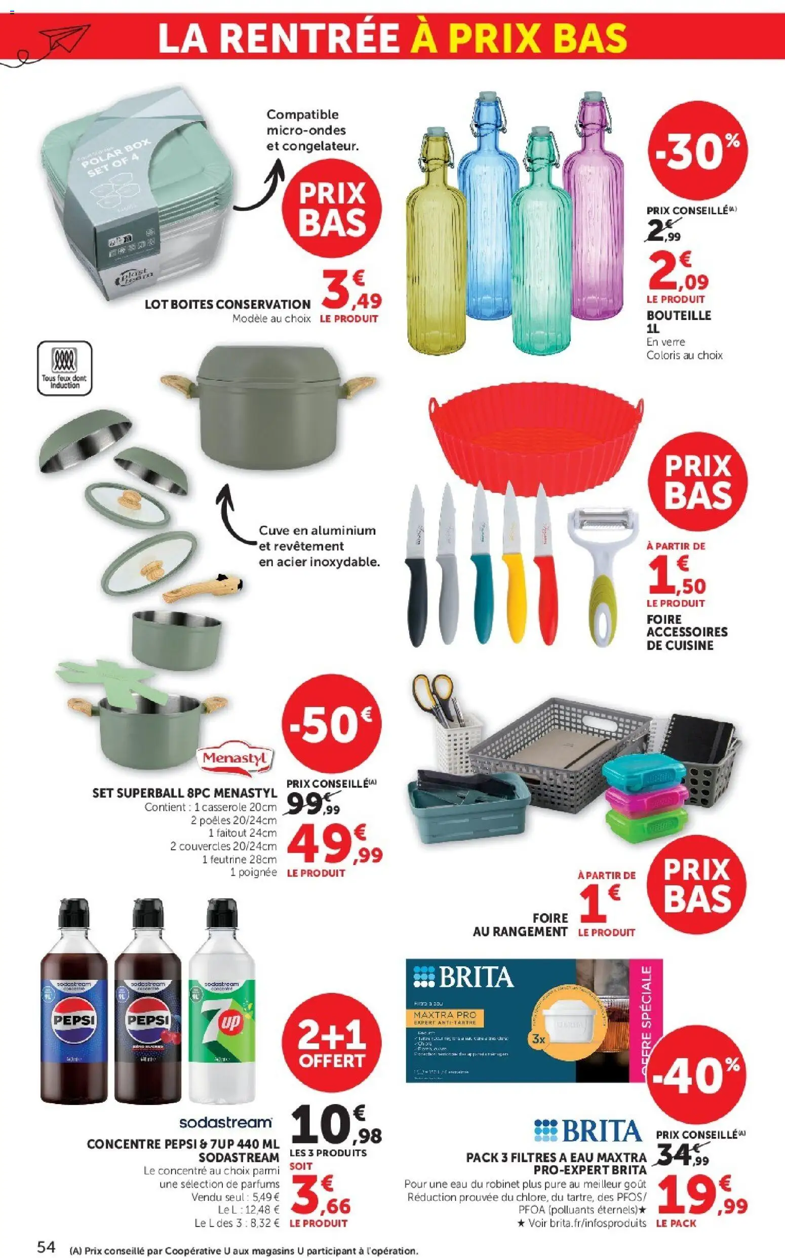 {H1} | Page: 54 | Produits: Parfums, Casserole, Pepsi, Bouteille en verre
