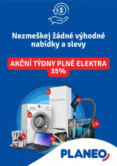 Náhled letáku Planeo Elektro leták od 22.09.2026