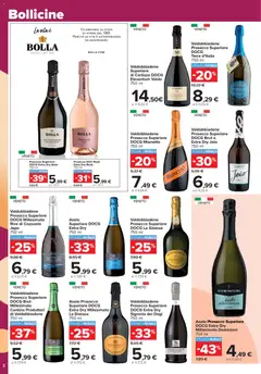 Anteprima del volantino Carrefour volantino Iper Vini e alcolici valido a partire dal 19.06.2026 | Pagina: 2 | Prodotti: Prosecco