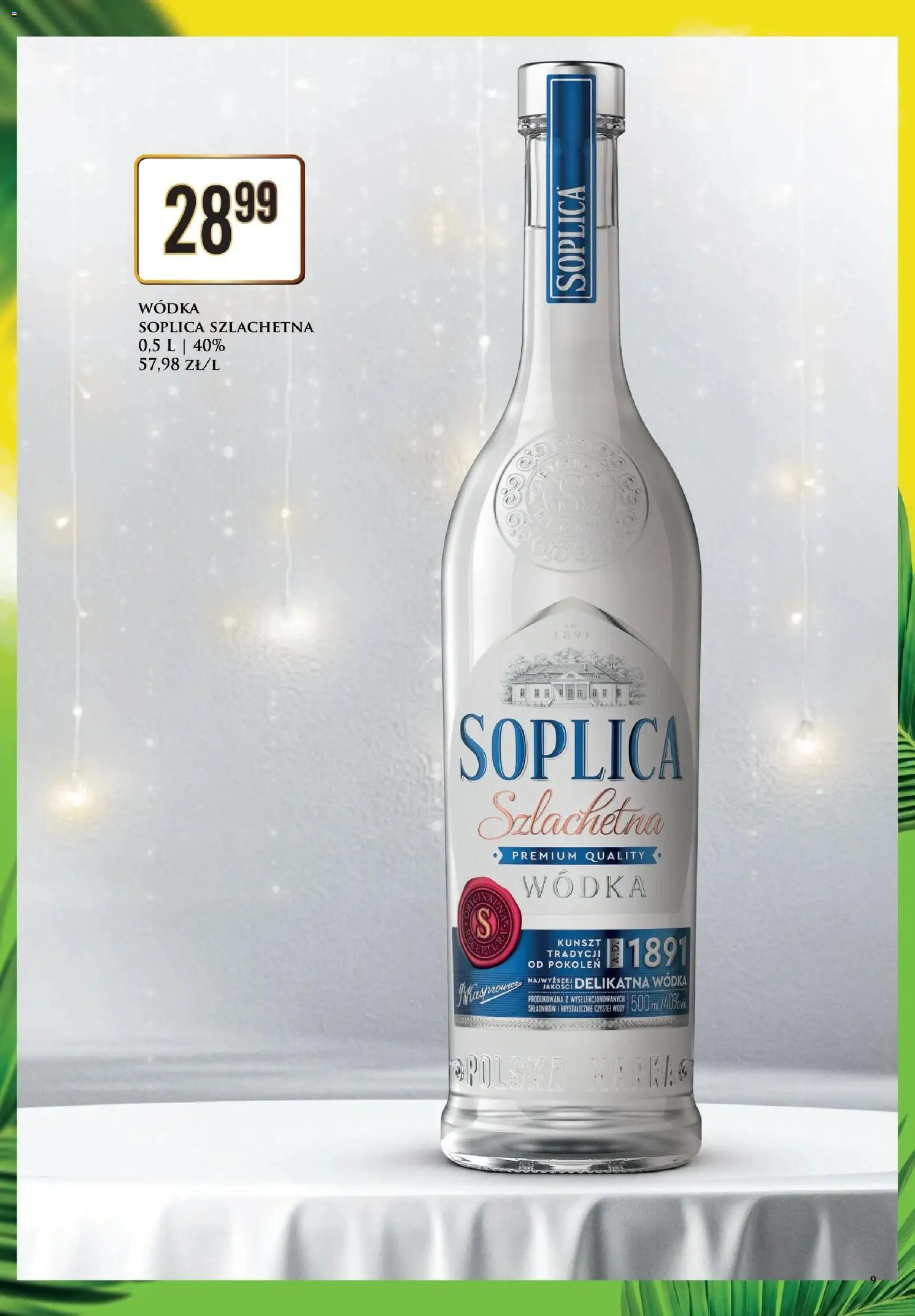 Dino gazetka alkoholowa od 17.07.2026 | Strona: 9 | Produkty: Wódka