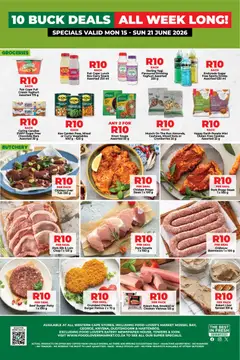 Food Lover's Market specials catalogue – valid from 15.06.2026 | Page: 2 | Products: Boerewors, Pork, Nuts, Sauce