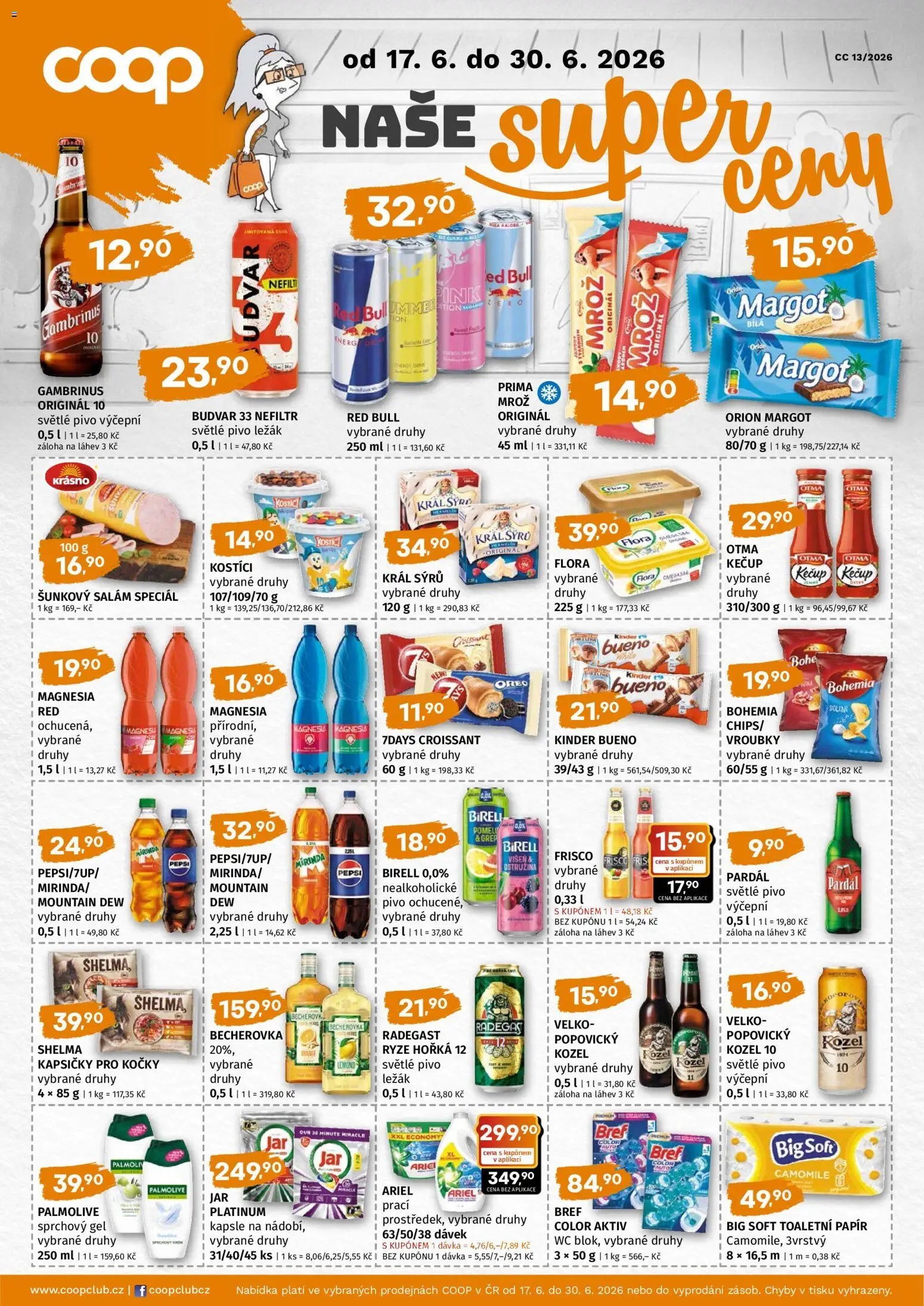 Coop leták - Super cena od 17.06.2026 | Strana: 1