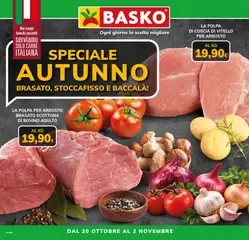 Anteprima del volantino Basko volantino Speciale Autunno valido a partire dal 20/10/2026