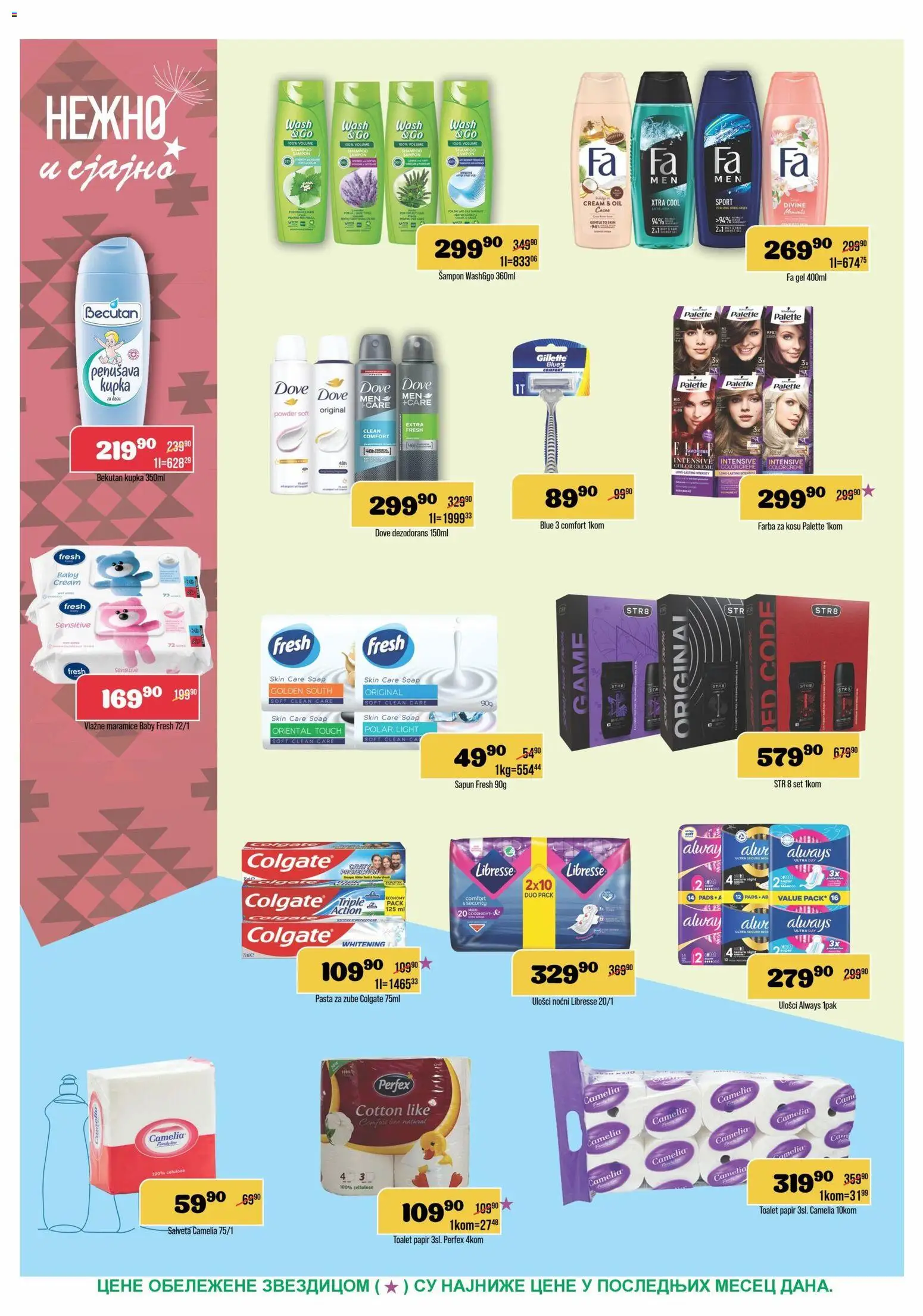 Europrom katalog - važi od 09.09.2026 | Strana: 2 | Proizvode: Pasta, Šampon, Vlažne maramice, Pasta za zube