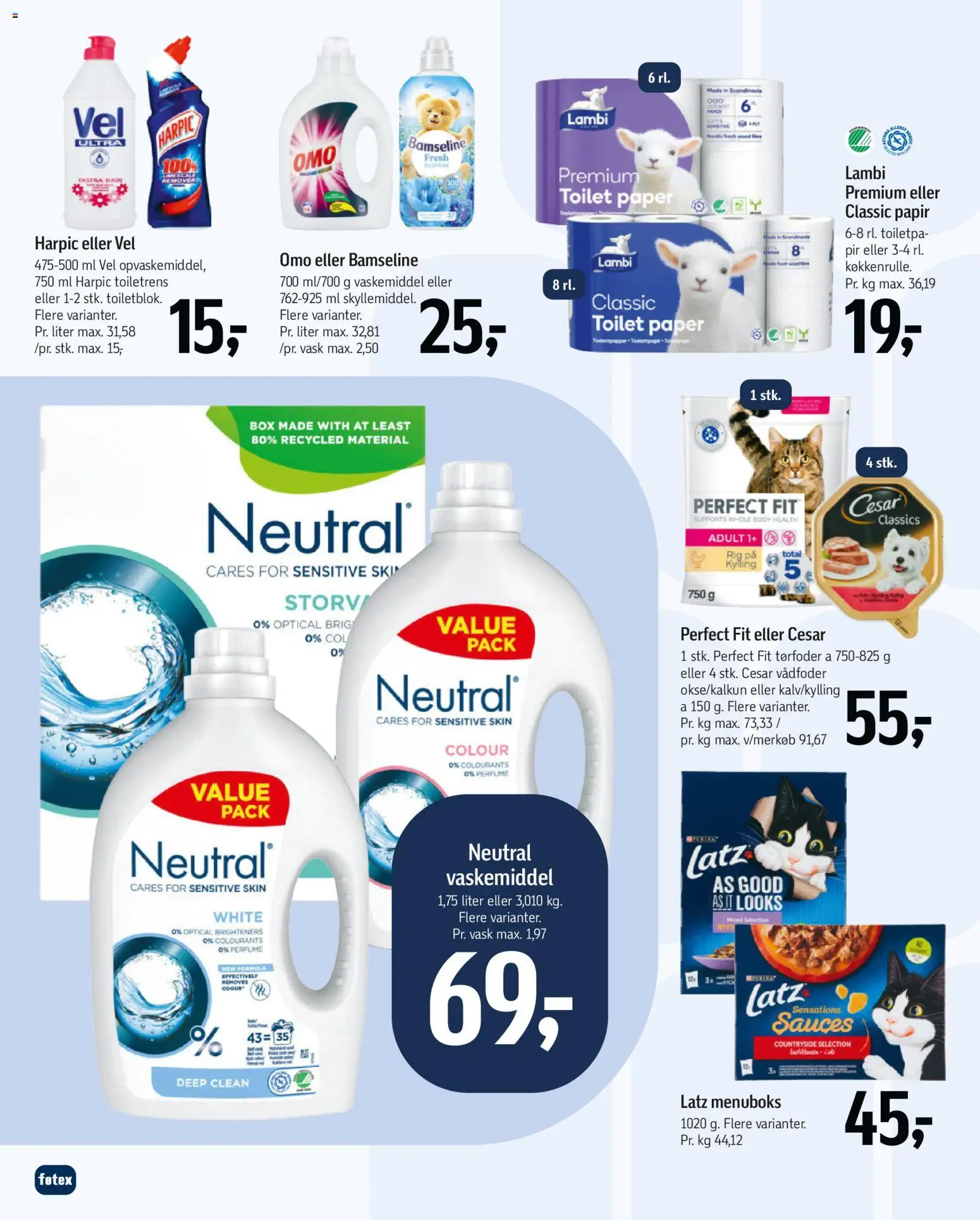 Føtex tilbudsavis – gyldig fra 15.05.2026 | Side: 47 | Produkter: Skyllemiddel, Toilet