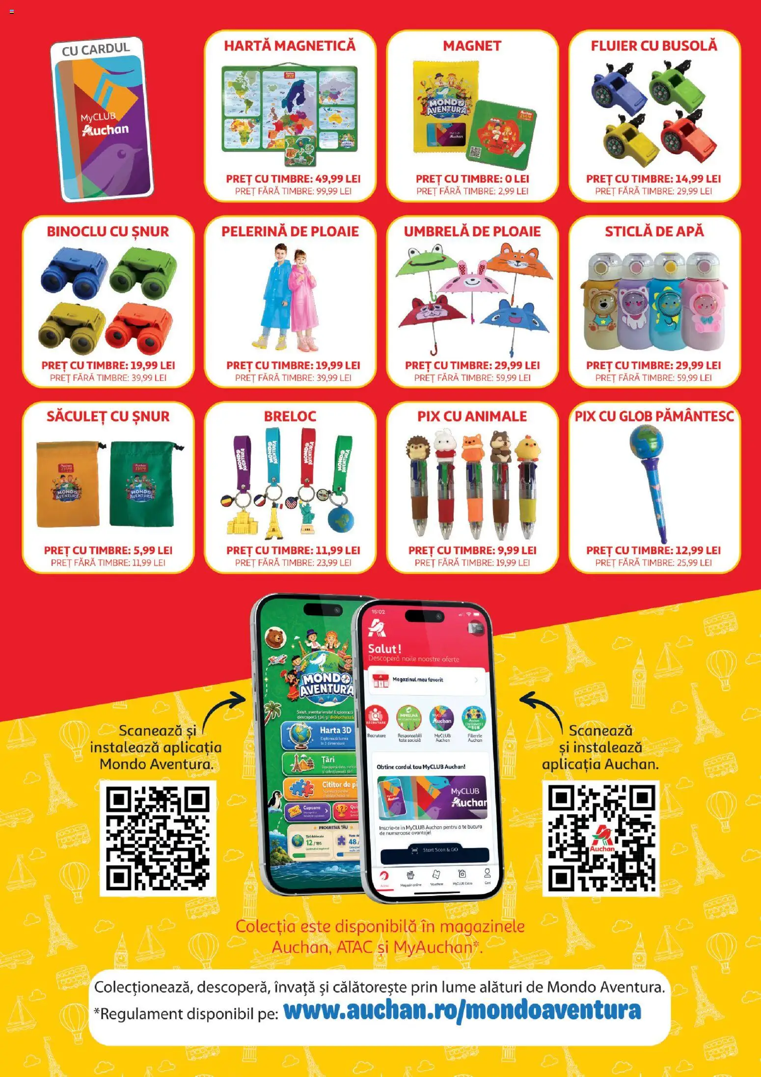 Noul catalog Auchan – valabil de la 30.09.2026 | Pagină: 3 | Produse: Umbrelă, Apă