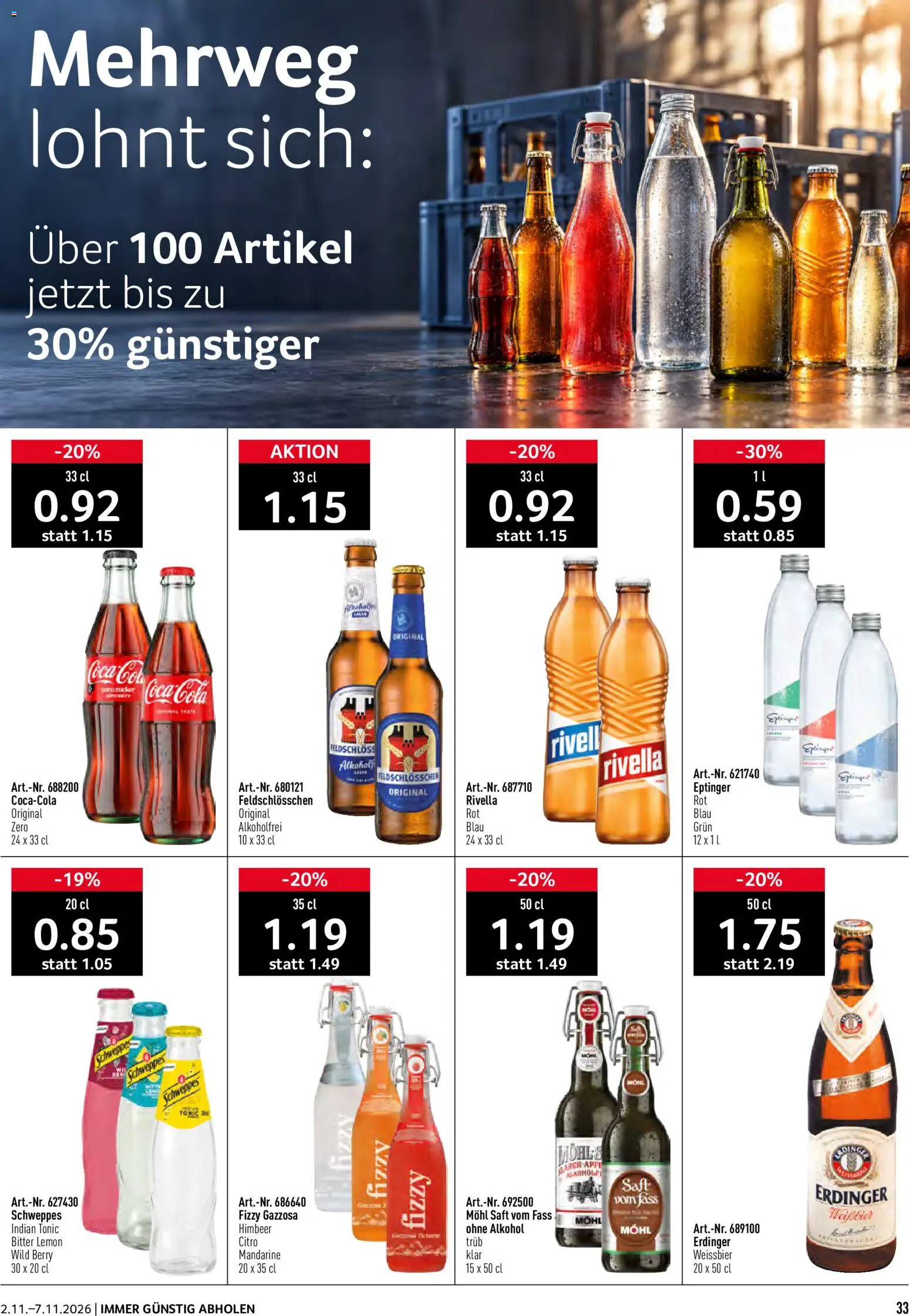 Prodega aktionen – gültig ab 02.11.2026 | Seite: 33
