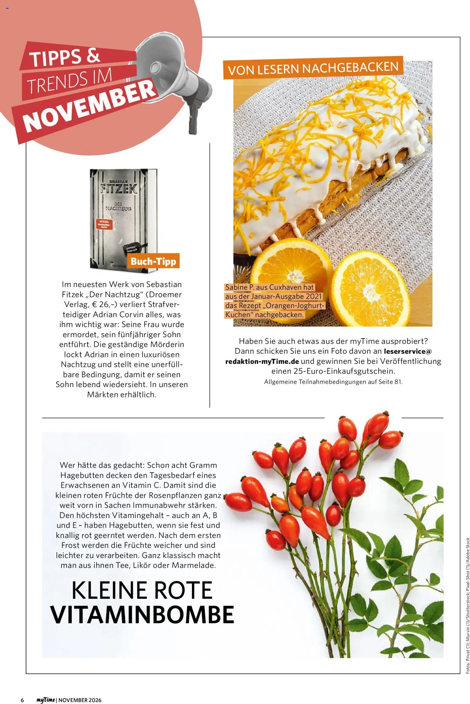 Famila Nordwest myTime – gültig ab 01.11.2026 | Seite: 6 | Produkte: Likör, Kuchen